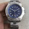 Stile Hohe Qualität Uhren Männer Nummer Marker 1884 Uhr Blau Seawolf Automatische Mechanische Edelstahl Avenger Herren Armbanduhren