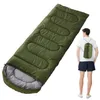 4 Season Lightweight Camping Sleeping Bag Warm Envelope Splicing Single Sleeping Bags for Outdoor Travel and Hiking Cotton HFT531