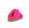 Hot Sell Top Boys Girls Kinderen Kinderen Bootjes Sneeuw Slippers Zacht comfortabele schapenvacht Keep warme slippers U5125 Boots Beautiful Gift gratis overdracht