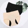 Slip mestruali a prova di perdite Intimo donna Pantaloni fisici Biancheria intima da donna a quattro strati a prova di perdite Biancheria intima in fibra di bambù L220802