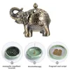Fragrance Lamps 1pc Metal Craft Elephant Modeling Incense Burner Creative StoveFragrance