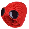 Berets Unisex Warme Taktische Ski Ride Strickmütze Fleece Brille Einfarbig Bomber Hüte Winter HatBerets Wend22