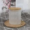 Sea Ship 6oz Sublimation Class Candle Swars صافية شمعة فارغة غير مريحة حاويات القصدير مع غطاء الخشب للتسامي