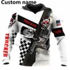 Plstar cosmos 3dprint est truck aangepaste naam baan unieke unisex mannen vrouwen hrajuku casual streetwear hoodies zip sweatshirt a 7 220714GX