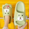 Hausschuhe Mode Weiche Sohle Plattform Frauen EVA Hause Offene spitze Flip-Flops Strand Rutschen Flache Sandalen Ente Form Cartoon 2022 hausschuhe