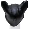 Kobieta seksowna kot Selina Kyle Mask Bruce Wayne Cosplay Costume Lateks Helmet Fancy Adult Halloween 220715