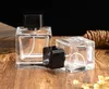 Wholesale transparent spray bottle perfume bottle glass 50ml split 100ml square