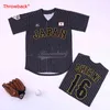 Xflsp GlaMitNess Japan Samurai 16 Shohei Ohtani Jersey Schwarz Weiß Streifen Nadelstreifen Movie Baseball Jerseys 100 % genäht Herren Damen Jugend CustomGroßhandel