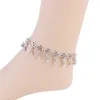 تسليم المجوهرات في Anklets 2021 Bohemian التركية القبلية Sier Coin Anklet Ankle Bracelet Boho Foot PS1798 5wclz