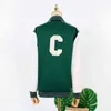 Letter Bordado Menas de bombardeiro masculino New Cheget Patchwork High Street Windbreaker Fashion Baseball Uniform Men Green Clothing T220816