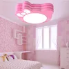 110V220V plafonniers pour chambre d'enfants Kitty chat lumière chambre lampes ketty dessin animé lumière 18W 24W lampe à led