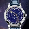 Montre de Luxe Men Watches 41 mm Mouvement électronique Mouvement en acier fin en acier Diamond montre des montres étanches