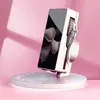 Новые крылья ангела мобильный телефон беспроводное зарядное устройство 15W быстрый зарядки универсальный подарок оптом многофункциональный макияж зеркало для iPhone Samsung Xiaomi OPPO
