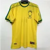 Brazylia retro koszulki piłkarskie 1998 2002 Carlos Romario Ronaldinho brasil koszulka piłkarska 2004 camisa de futebol 1994 2006 1982 RIVALDO ADRIANO 1988 2000 1957 2010 topy