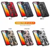 حالات الهاتف الخليوي لـ iPhone 14 Pro Max 13 12 11 XR XS 7 8 Plus Maxhybrid Armor غير مرئي Kickstand الغطاء الخلفي المقاوم للصدمات المغناطيسية D1