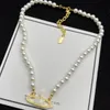 2022 European and American pearl necklace high-quality temperament earth clavicle chain bracelet set female high quality fast delivery