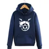 Felpe con cappucci da uomo anime unisex anime fullmetal alchimista Edward elric Plagover Selda Coatmen's's