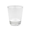 1.5 oz sublimation tiré verre blanc vierge vin verres de vin battu tasses de boire de bricolage givré clef clear gobelet whisky rrf14431