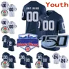 Thr Custom Penn State Nittany Lions College Football Jersey 9 Ta'Quan Roberson 9 Trace McSorley 99 Yetur Gross-Matos Youth Kids Stitch