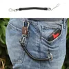 Keychains 10st Black Coil Springs Keychain COLTONE Snap Hook Holder Driveble Cord Key Chain With Lobster ClaspKeychains Fier22