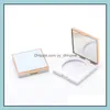 Packing Boxes Office School Business Industrial Empty Blusher Compact Cosmetic Powder Case Eyeshadow Co Dhvlq