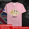 Avustralya Commonwealth Country T Shirt Özel Jersey hayranları DIY isim numarası High Street Moda Gevşek Tişört 220616