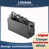 Liitokala 67.2v 5A Lithiumbatterijen oplader 60v5a Li-ion Fast Smart Charger 110V / 220V voor 16s 60v EBike Scooter batterij