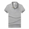 Polos Hommes Été Bur Chemises Marque Vêtements Coton Manches Business Design Top T-shirt Casual Rayé Designer Respirant Clothes245H