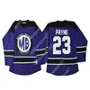 Thr 40Movie Jerseys Morris Brown Academy Martin Payne Hockey Jersey Customize any name and number personality embroidery Hockey Jersey