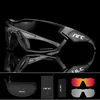 Gafas de moda Bicicleta Ciclismo Gafas de sol Deportes de montaña al aire libre Gafas fotocromáticas Gafas de bicicleta de carretera Hombres Mujeres gafas NRC Marca con 3 lentes