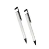 Partihandel BallPen Penmarkörer Sublimation Blank Ballpen Shrink Warp Telefon Stativ Pennor Promotion med Custom GWF14415