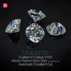 GIGAJEWE White D Color Cushion cut VVS1 moissanite diamond 0.5mm-7mm for jewelry making machine cut