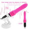 Massagem para cima e para baixo movimento sexo máquina feminino vibrador vibrador mão poderosa pênis automático com ventosa brinquedos sexuais para wo3027671