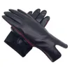 Fünf-Finger-Handschuhe Winter Damen Handgelenk Mode Schaffell Khaki Wärme Echtes Leder Fahrpunkte Kältebeständig Dunkelbeige Leder