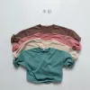 Sweat-shirt à capuche de Style coréen INS pour petits garçons et filles, vêtements de printemps et d'automne pour enfants, pulls vierges