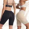 Booty Hip Enhancer Invisible Padded Panty Sexy Butt Lifter Body Shapers Push Up Bottom Shorts Control trosor Slim midjetränare L220802