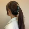 1PC duży rozmiar octan lampard bananowe klipy do włosów koreańskie dziewczęta Tortoiseshell Ponytail Pins Hair Pins Women Casual Hair Claw