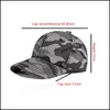 Ball Caps Hats Hats Scarves Gloves Fashion Accessories Outdoor Camouflage Adjustable Cap Army Fishing Hunting Hiking Basketball Snapback