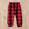 2020 kinder Jungen Gitter Hosen Fashion Boutique Casual Kinder Plaid Elastische Hosen Frühling Sommer Baby Harem Kleidung