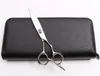 6 "Dostosowana Japonia Stalowa strzyka Nożyczki do cięcia nożyce do cięcia Szczeliny Willow Hair C9022 220317