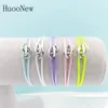 Charm Bracelets Stainless Steel Bracelet 3 Metal Buckle Ribbon Lace Up Chain Multicolor Adjustable Size For Women Man UnisexCharm Lars22