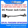 Cavi per computer Connettori Laptop DC-IN DC IN Cavo Jack di alimentazione per Vostro 14 3468 15 3465 3467 3567 450.09W05.0001 FWGMM 0FWGMMComputer Co