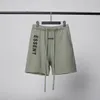 Short grande taille pour homme avec impression et broderie en coton,Triangle de fer 100% réplique de la taille européenneShort en coton et3