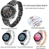 Cinturini per cinturini per orologi di ricambio in metallo per cinturini di design con diamanti per orologi Samsung 46MM 44MM