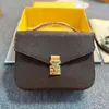 Women Messenger Torka na ramię oryginalny skórzany list wytłaczanie eleganckie torby wieczorowe TOTES Pochette Crossbody Doketki torebki torby