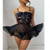 Vestidos Casuais Conjuntos de Lingerie Sexy Feminino Trajes Eróticos Cosplay Feminino Divertido Roupa íntima Porno 2Casual