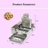 Bread Makers Mini Donut Maker Stainless Steel 4 Rows Fried Machine 220V/110V Automatic Phil22