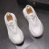 I designer britannici vestono le scarpe da festa di nozze Oxford Sneakers sportive casual traspiranti Cuscino d'aria a punta tonda di alta qualità Mocassini da passeggio