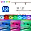 Paski LED WiFi Alexa Strip Tape RGB US/EU/AU/UK Plug Light Light SMD 44Key LED na telewizor komputerowy sypialnie