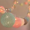 Strings Garland String Lights 20 LED Cotton Ball Fairy Lighting For Holiday Christmas Party Wedding Romantic Decorations Lightsled